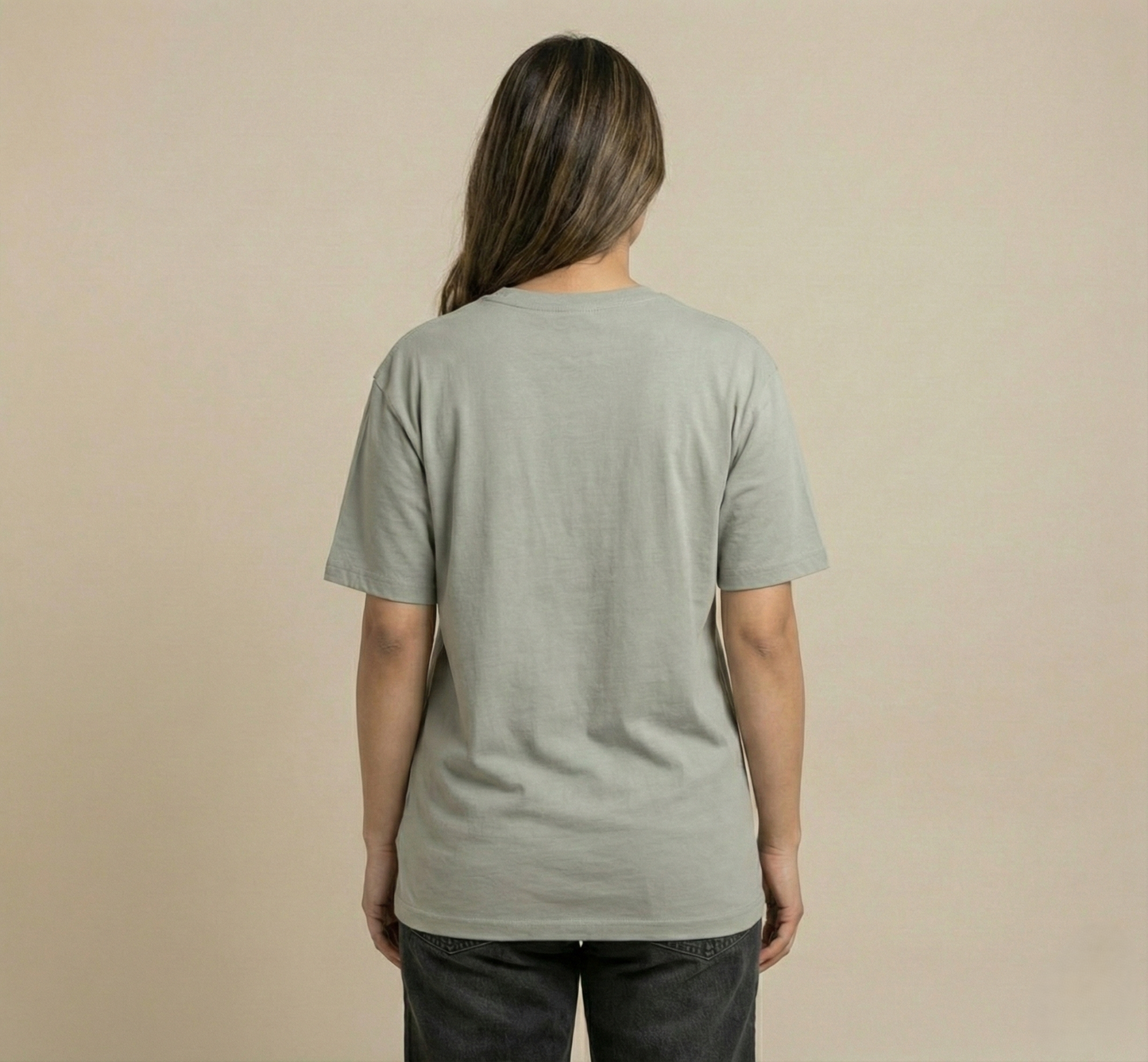 Women’s Oversized Grey Dragon Adventure Graphic Tee