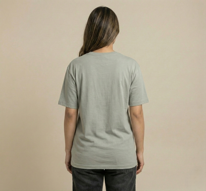 Women’s Oversized Grey Dragon Adventure Graphic Tee