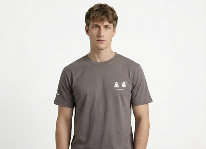 Men’s Muted Mauve Regular Fit T-Shirt – Minimal Street wear Essential