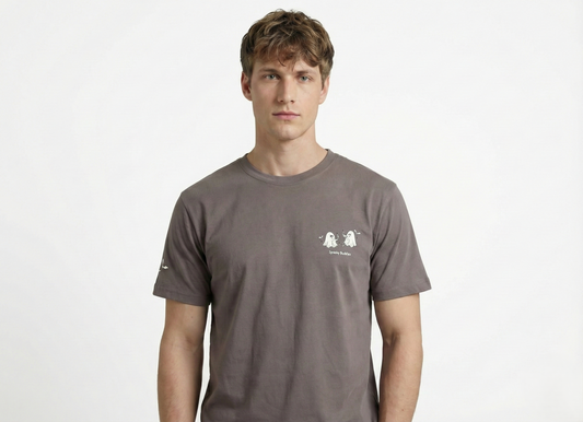 Men’s Muted Mauve Regular Fit T-Shirt – Minimal Street wear Essential