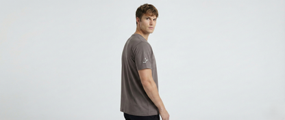 Men’s Muted Mauve Regular Fit T-Shirt – Minimal Street wear Essential